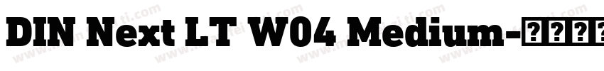 DIN Next LT W04 Medium字体转换